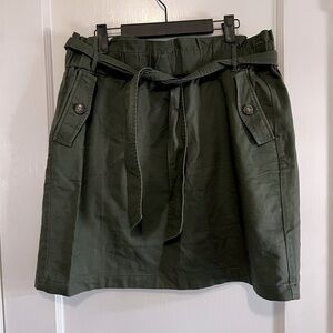 🔴 Loft Mini Canvas Skirt